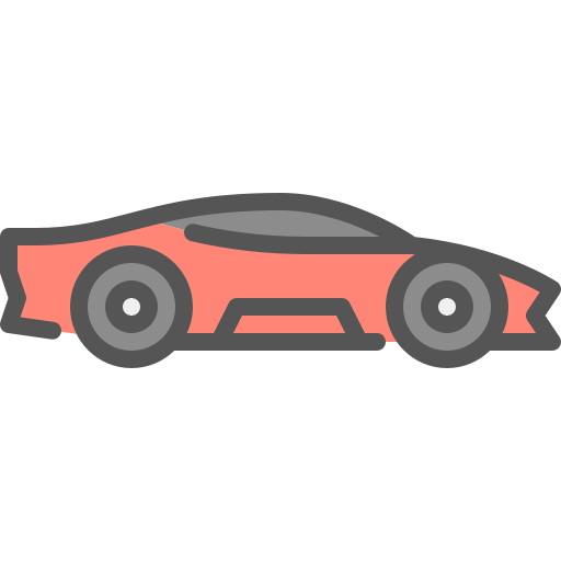 auto Generic color lineal-color icono