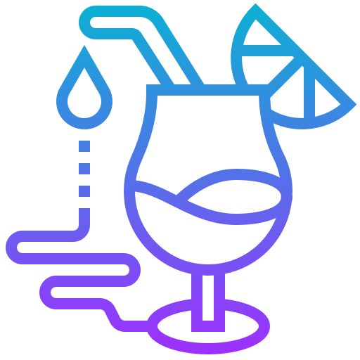 Cocktail Meticulous Gradient icon