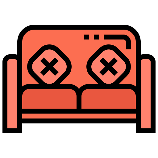 sofa Meticulous Lineal Color icon