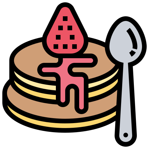 pfannkuchen Meticulous Lineal Color icon