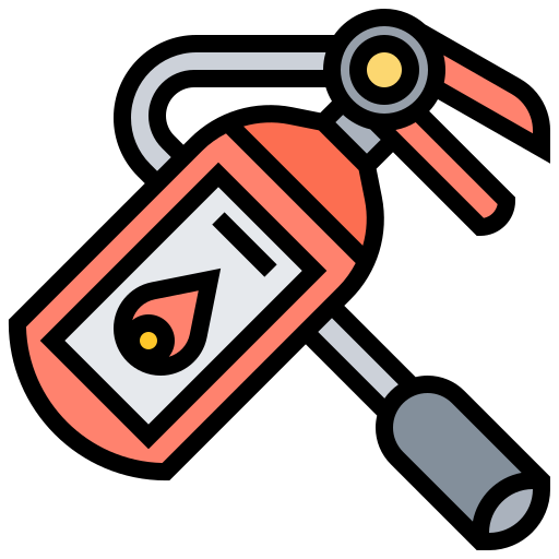 Fire extinguisher Meticulous Lineal Color icon