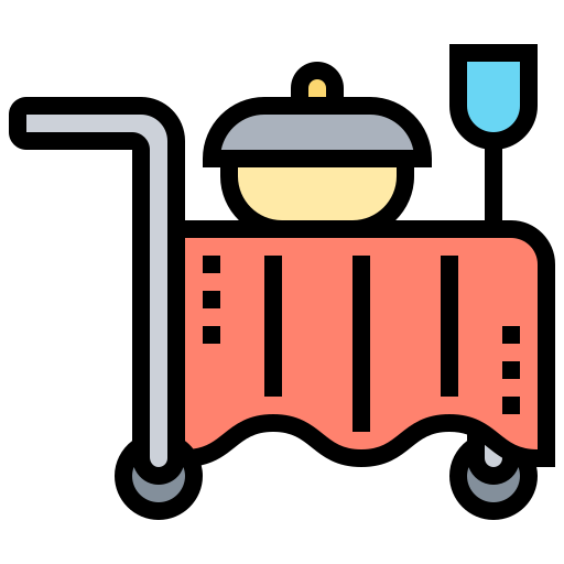 Room service Meticulous Lineal Color icon