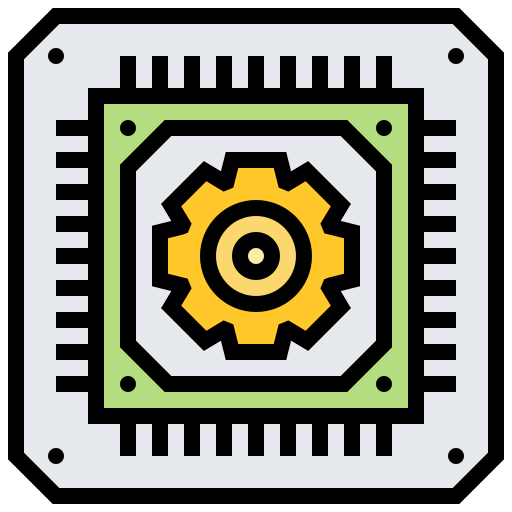 cpu Meticulous Lineal Color icon
