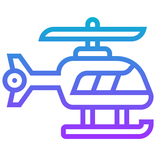 ヘリコプター Meticulous Gradient icon
