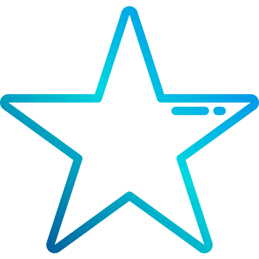 Estrela xnimrodx Lineal Gradient Ícone