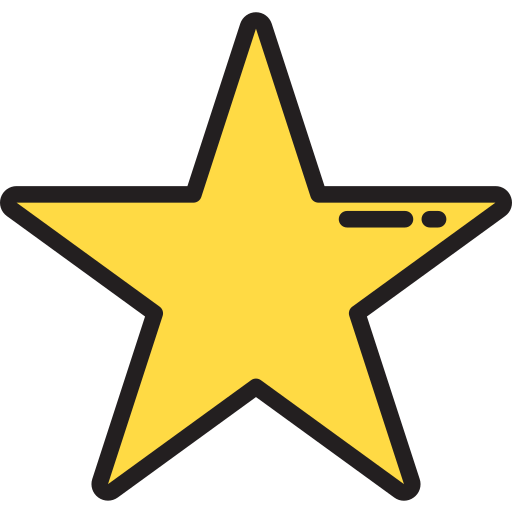Estrela xnimrodx Lineal Color Ícone