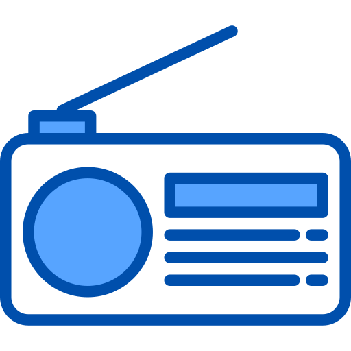radio xnimrodx Blue ikona