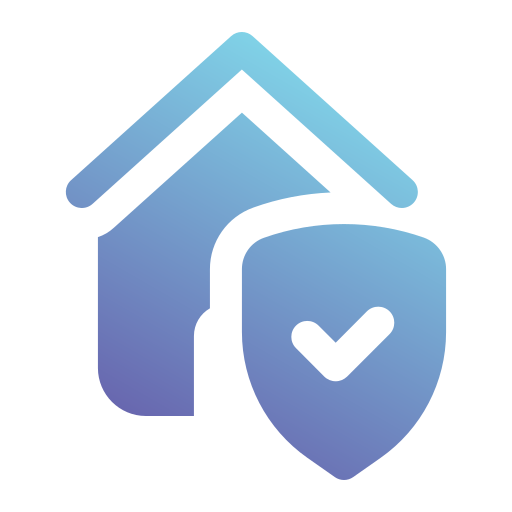 seguro de hogar Generic gradient fill icono