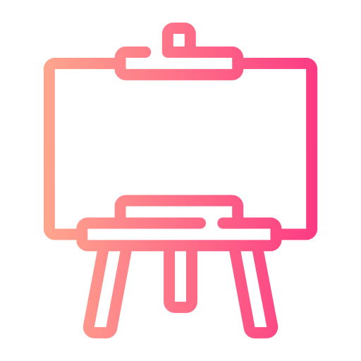 lienzo Generic gradient outline icono