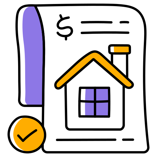 documentos de propiedad Generic color hand-drawn icono