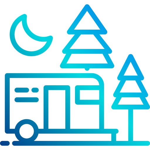 camping xnimrodx Lineal Gradient icon