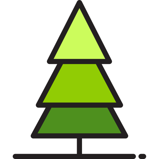 drzewo xnimrodx Lineal Color ikona