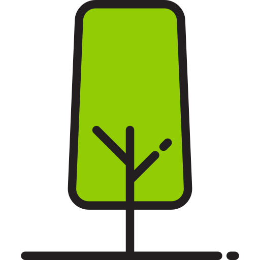 árbol xnimrodx Lineal Color icono