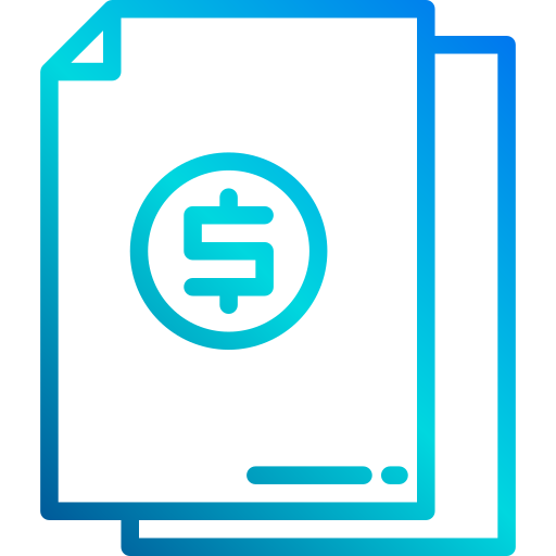 Document xnimrodx Lineal Gradient icon