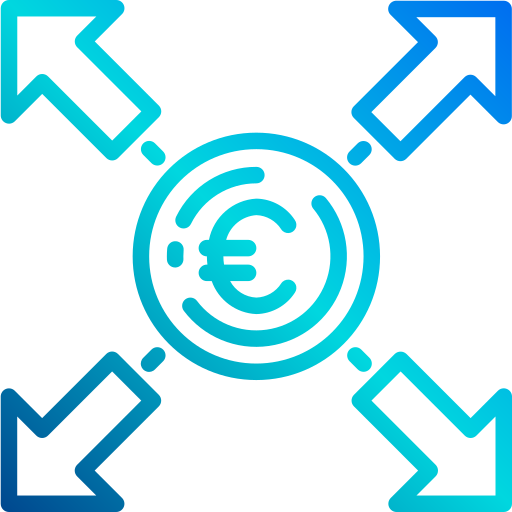 Euro xnimrodx Lineal Gradient icon