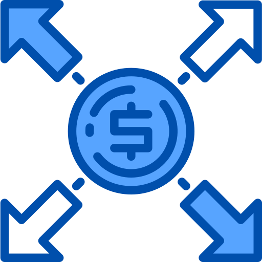 Dollar xnimrodx Blue icon