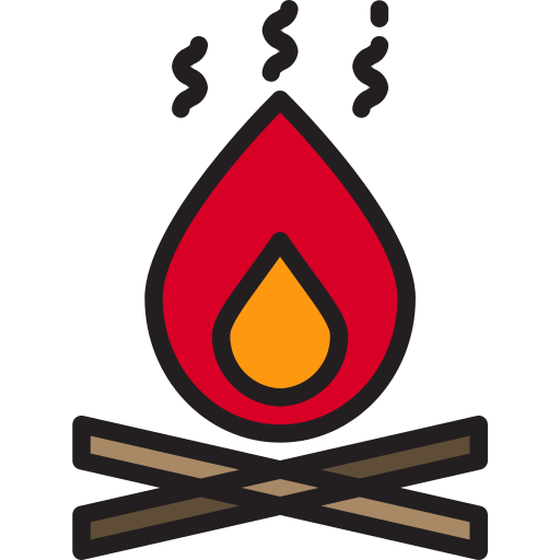 lagerfeuer xnimrodx Lineal Color icon