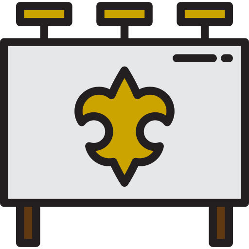 Cartelera xnimrodx Lineal Color icono
