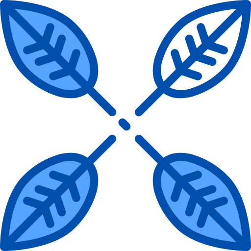 feuilles xnimrodx Blue Icône