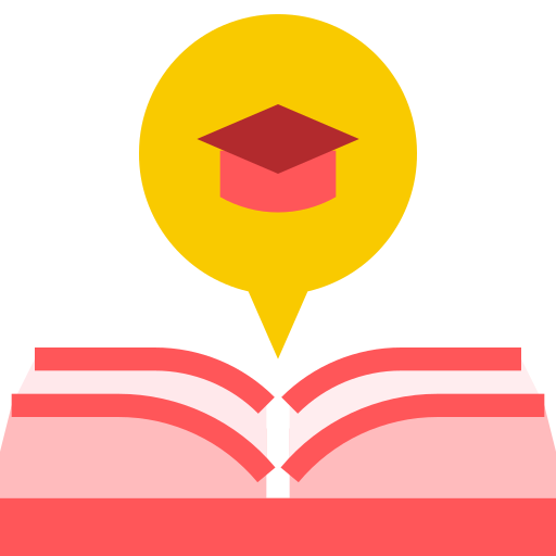 Education Winnievizence Flat icon