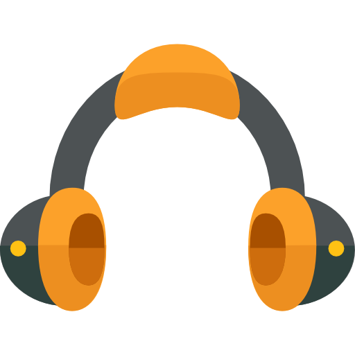 Headphones Roundicons Flat icon