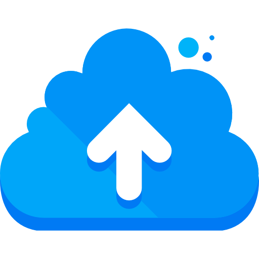 computación en la nube Roundicons Flat icono