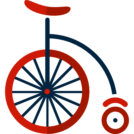 rower Roundicons Flat ikona