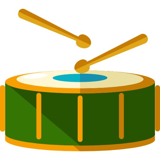 Drum Roundicons Flat icon