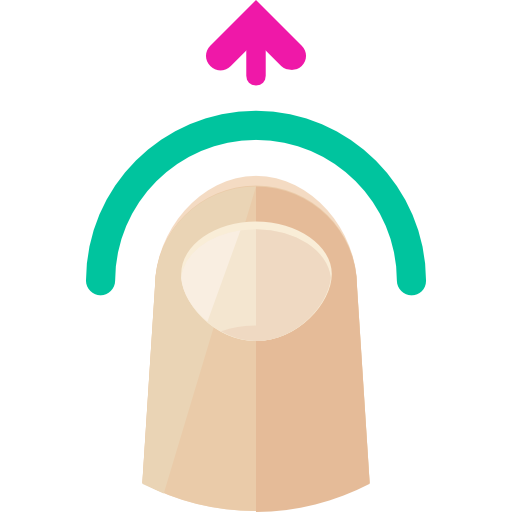 손가락 Roundicons Flat icon