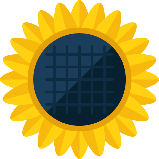Sunflower Roundicons Flat icon