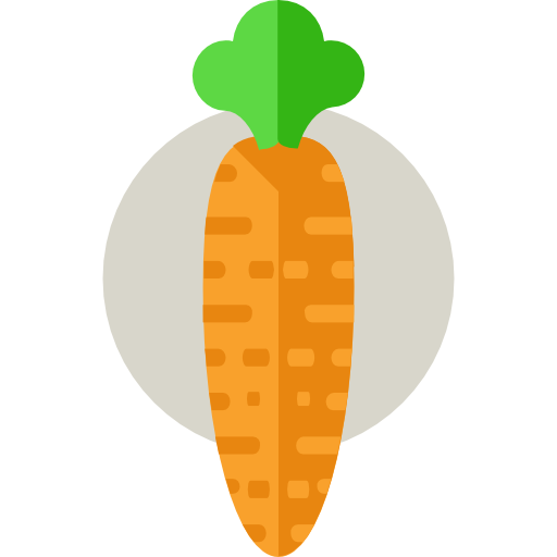 Морковь Roundicons Flat иконка