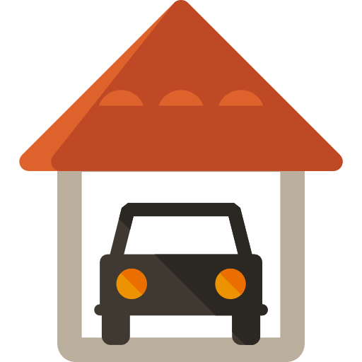 garage Roundicons Flat icon