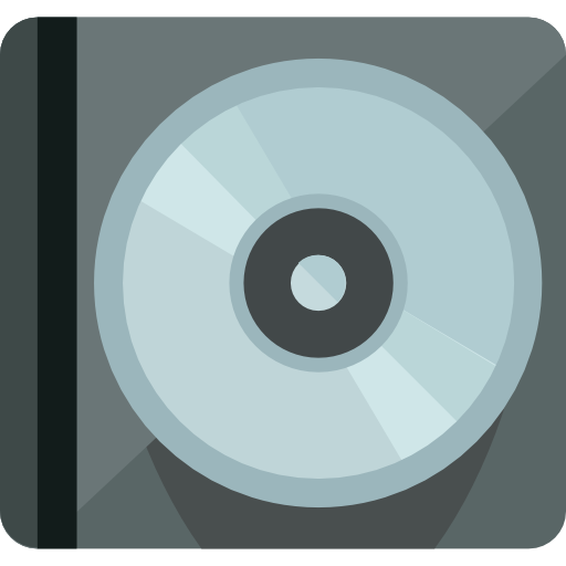 콤팩트 디스크 Roundicons Flat icon