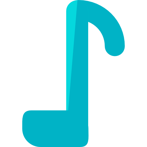 nota musical Roundicons Flat icono
