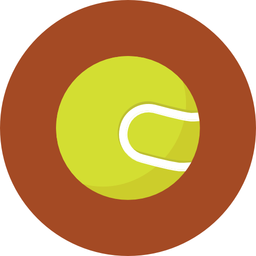 tennis Roundicons Circle flat icon