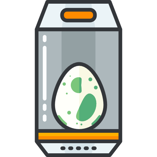 Egg incubator Roundicons Freebies Lineal Color icon