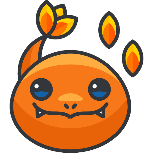 Charmander Roundicons Freebies Lineal Color icon