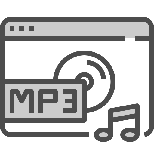 Music Winnievizence Grey icon