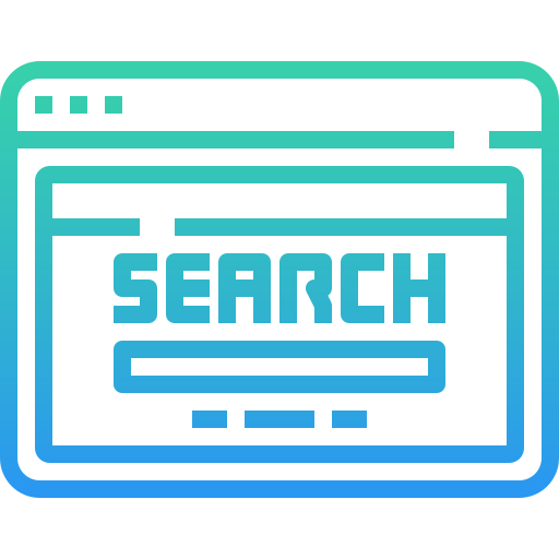 Search Winnievizence Outline gradient icon