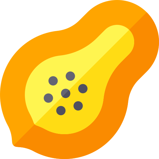 papaya Basic Rounded Flat icono