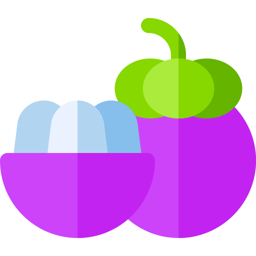 Mangosteen Basic Rounded Flat icon