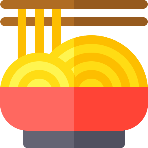 nudeln Basic Rounded Flat icon