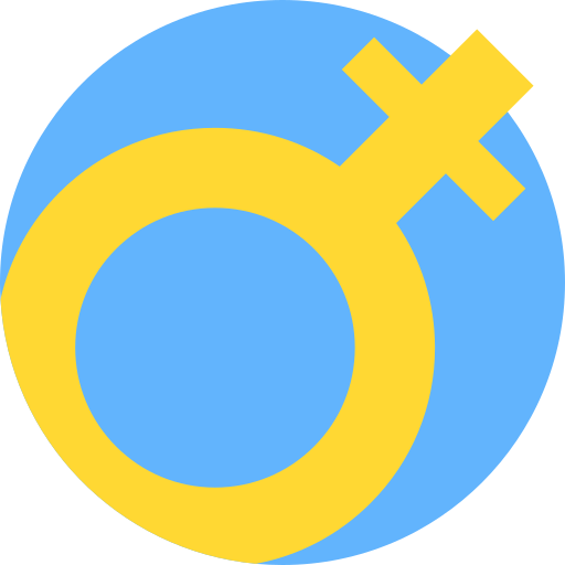 Mujeres Detailed Flat Circular Flat icono