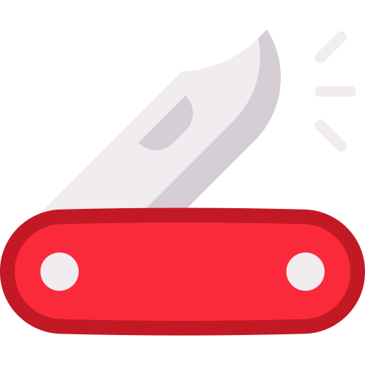 couteau suisse Special Flat Icône