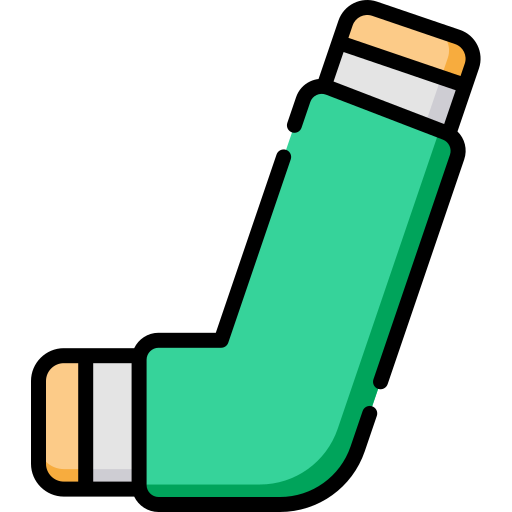 Inhaler Kawaii Lineal color icon