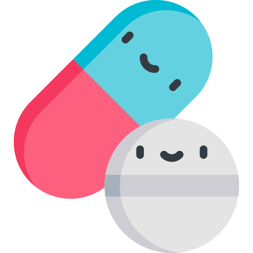 tabletten Kawaii Flat icon