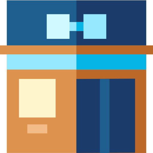 Gimnasio Basic Straight Flat icono