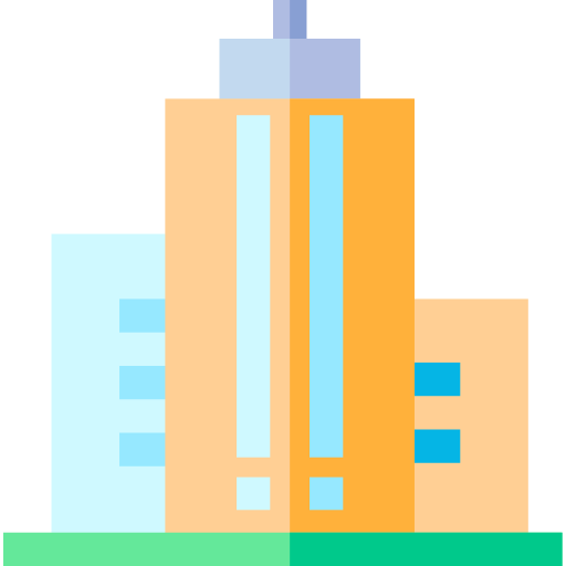 Skyscrapper Basic Straight Flat icon