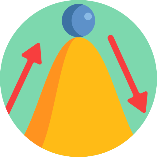 Energía potencial Detailed Flat Circular Flat icono