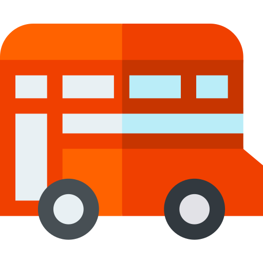 bus Basic Straight Flat icon